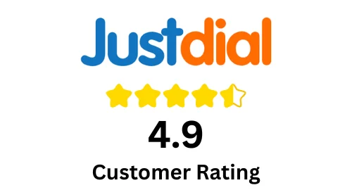 4.9 Justdail Ratingself drive car rental in north goa